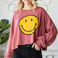 “Just, Smile.” Crop Top