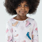 Figure Skate 3/4 Sleeve Twirl Dress