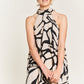 “Resort Vibes” Halter Sundress