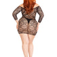 Modern Love Heart Net Dress