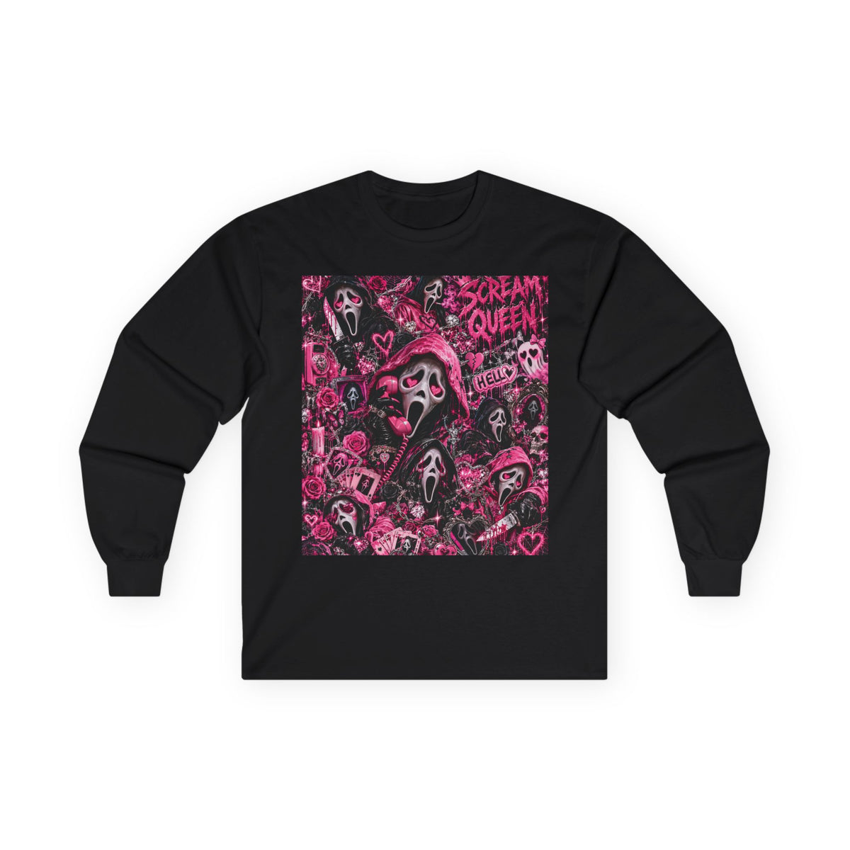 “Scream Queen” Long Sleeve Tee