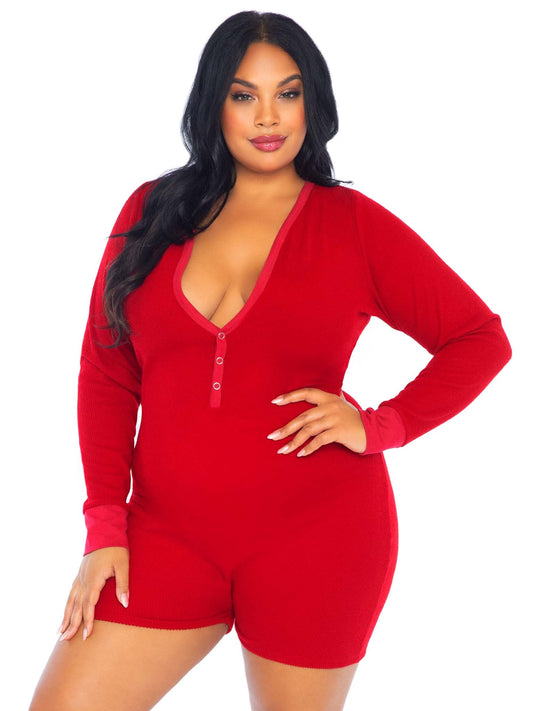 Sweet Dreams Long Johns Romper
