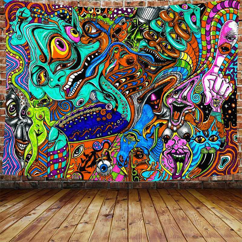 Hella Trippy Tapestry