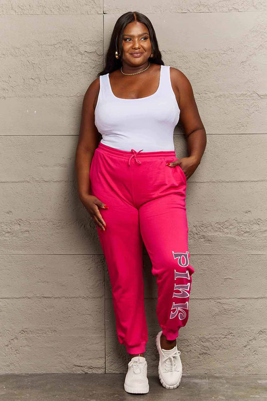 “PINK” Graphic Sweatpants