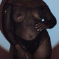 Falling 4 U Rhinestone Bodysuit