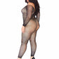 Please Me Rhinestone Bodystocking