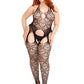 Love Hangover Heart Net Bodystocking