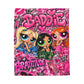 Bratz Baddie Brattitude Velveteen Plush Blanket