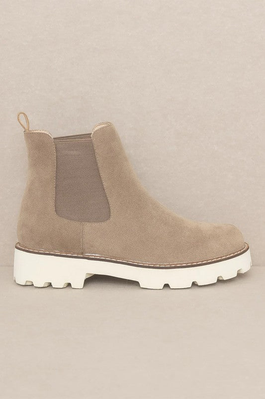 GIANNA CHUNKY SOLE CHESEA BOOT