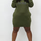“Hot Girl Hoodies” Sweater Dress