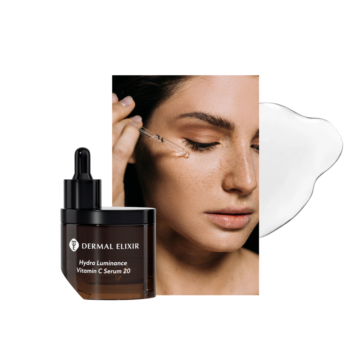 Dermal Elixir Hydra Luminance Vitamin C Serum 20 with Ferulic