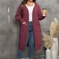 Long Sleeve Pocketed Cardigan