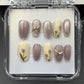 Handmade press on nails fake nails removable