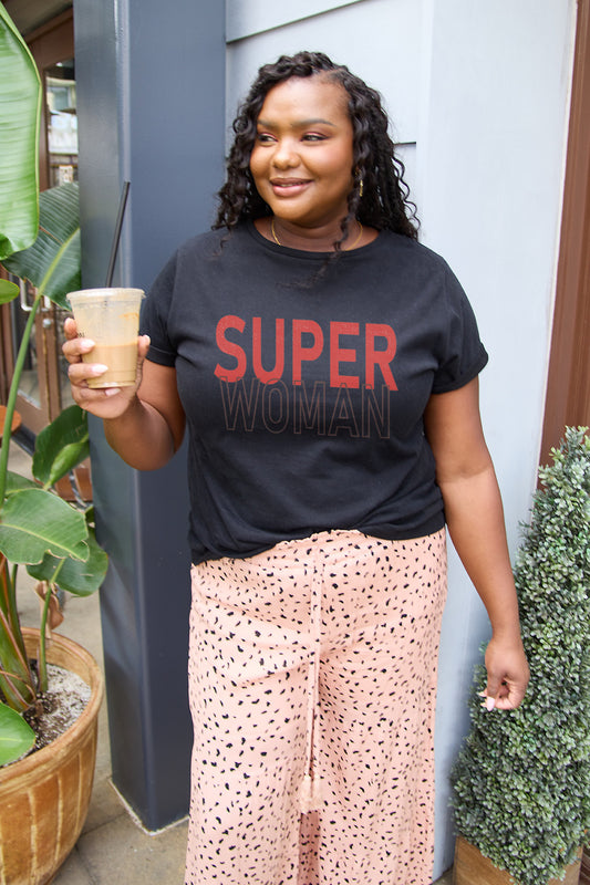“SUPERWOMAN” Short Sleeve T-Shirt