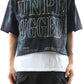 DUSTSPIRE S/N Jersey 3/4 Sleeve Crop Top Tee