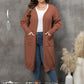Long Sleeve Pocketed Cardigan