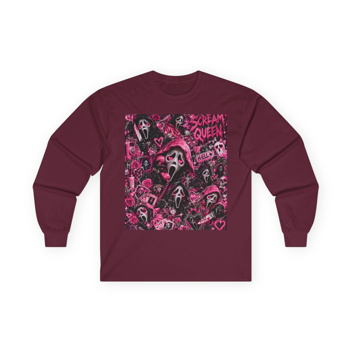 “Scream Queen” Long Sleeve Tee