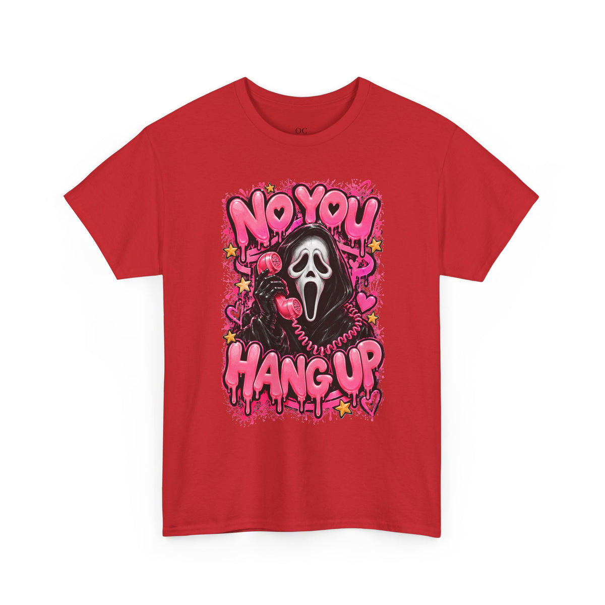 “No You Hang Up” Ghost Face Graphic Tee