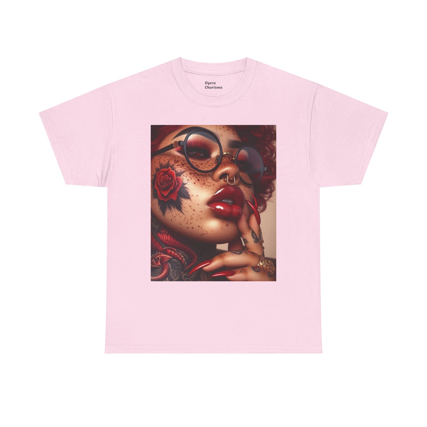 “Code Red” Cotton Graphic Tee