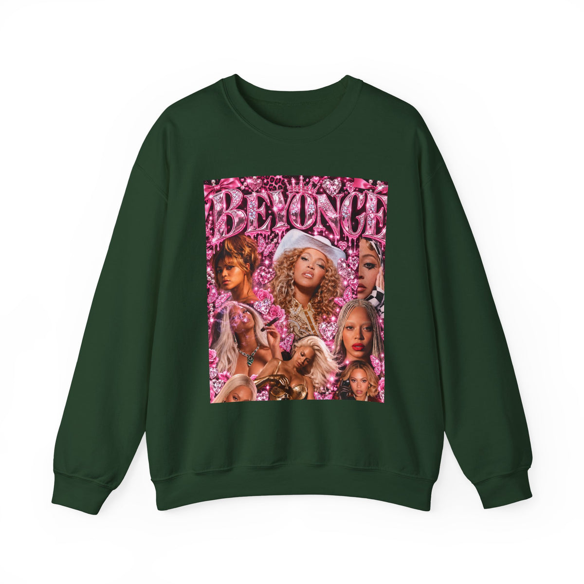 “Beyoncé” Pink Crewneck Sweatshirt