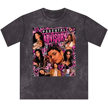 “Parental Advisory” Kehlani Vintage Crewneck Tee