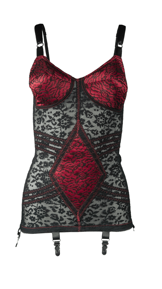 Body Briefer Extra Firm Shaping  - Red/Black