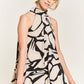 “Resort Vibes” Halter Sundress
