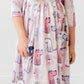 Puppy Party Pocket Twirl Dress