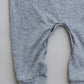 Heather Gray Tank One-Piece Jogger