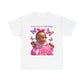 Baby 1st Birthday Tee — Pink Butterfly Photo Shirt