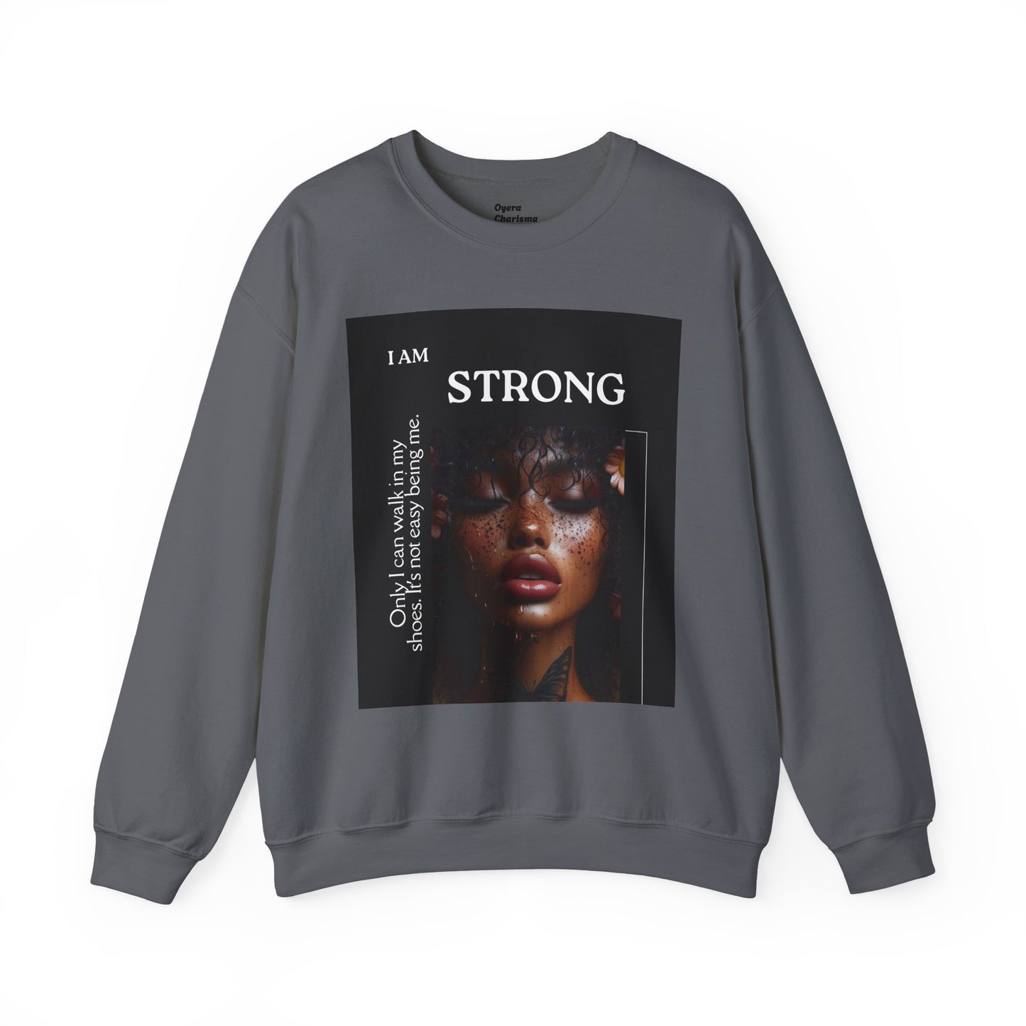 “I Am STRONG” Heavy Blend™ Crewneck