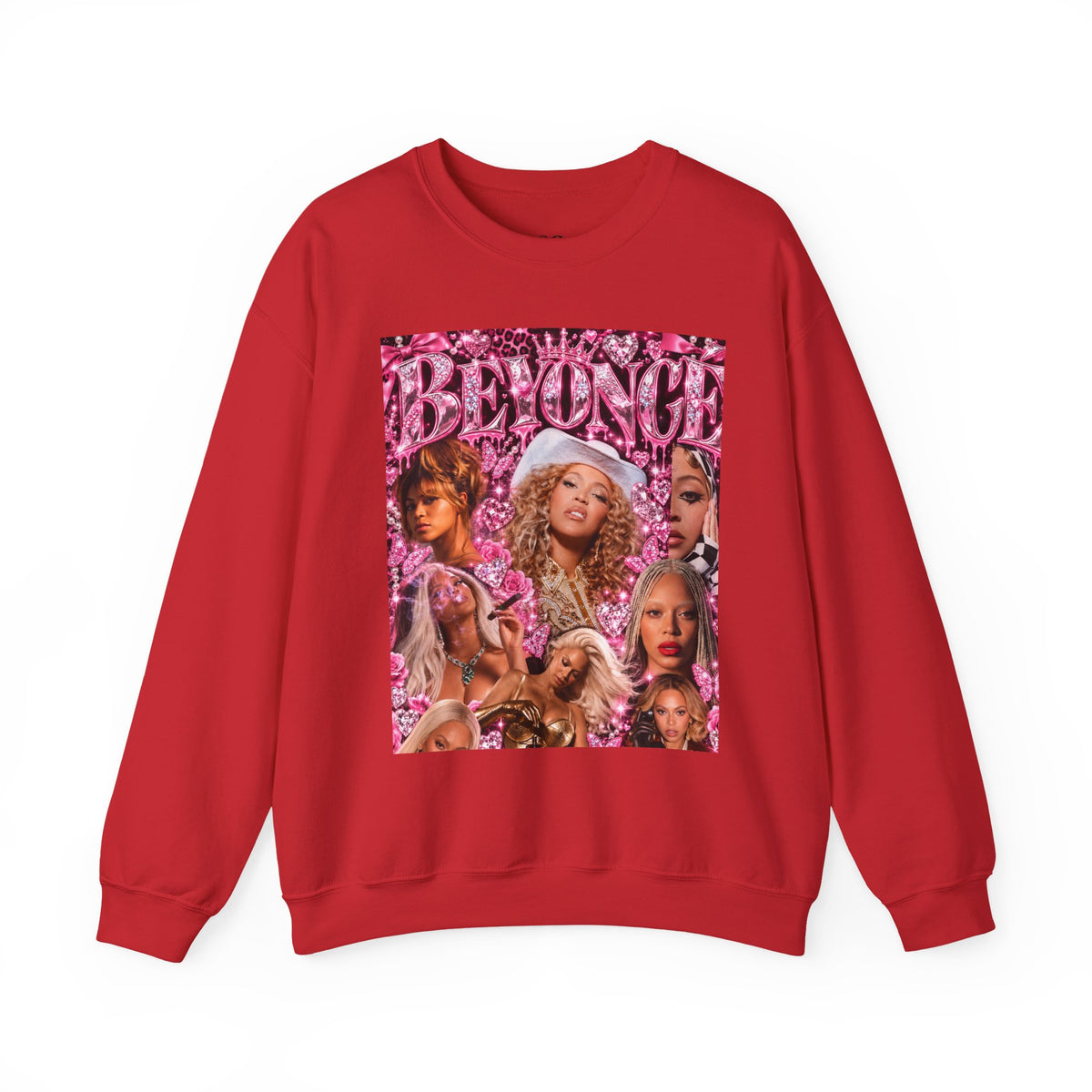 “Beyoncé” Pink Crewneck Sweatshirt