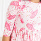 Pirouette 3/4 Sleeve Pocket Twirl Dress