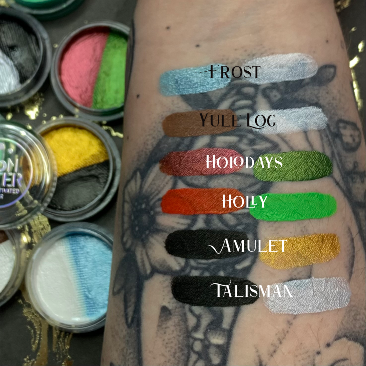 Split Color Moon Water Liner