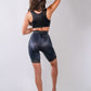 Front Closure Back Support Bandeau Bra - Black