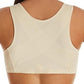 Front Closure Back Support Bandeau Bra - Blush