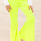 Neon Yellow Velvet Bells