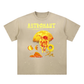 Hand-Frayed Sunfade Paint Splatter T-Shirt