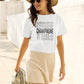 “CHAMPAGNE VIBES” Short Sleeve T-Shirt