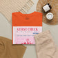 Anti-Social Guest Check T-Shirt