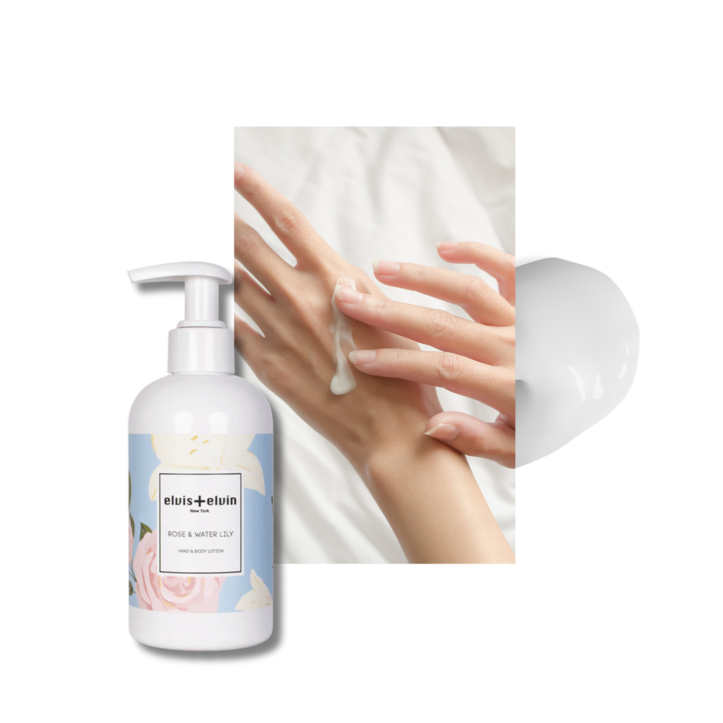Rose & Water Lily  Hand & Body Lotion