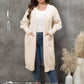 Long Sleeve Pocketed Cardigan
