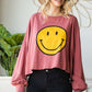 “Just, Smile.” Crop Top
