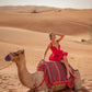 Red in the Desert Dress