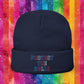 Protect the Dolls LGBTQ+ Pride Trans Support Embroidered Knit Beanie