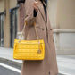 “Mabel” Quilted Shoulder Bag