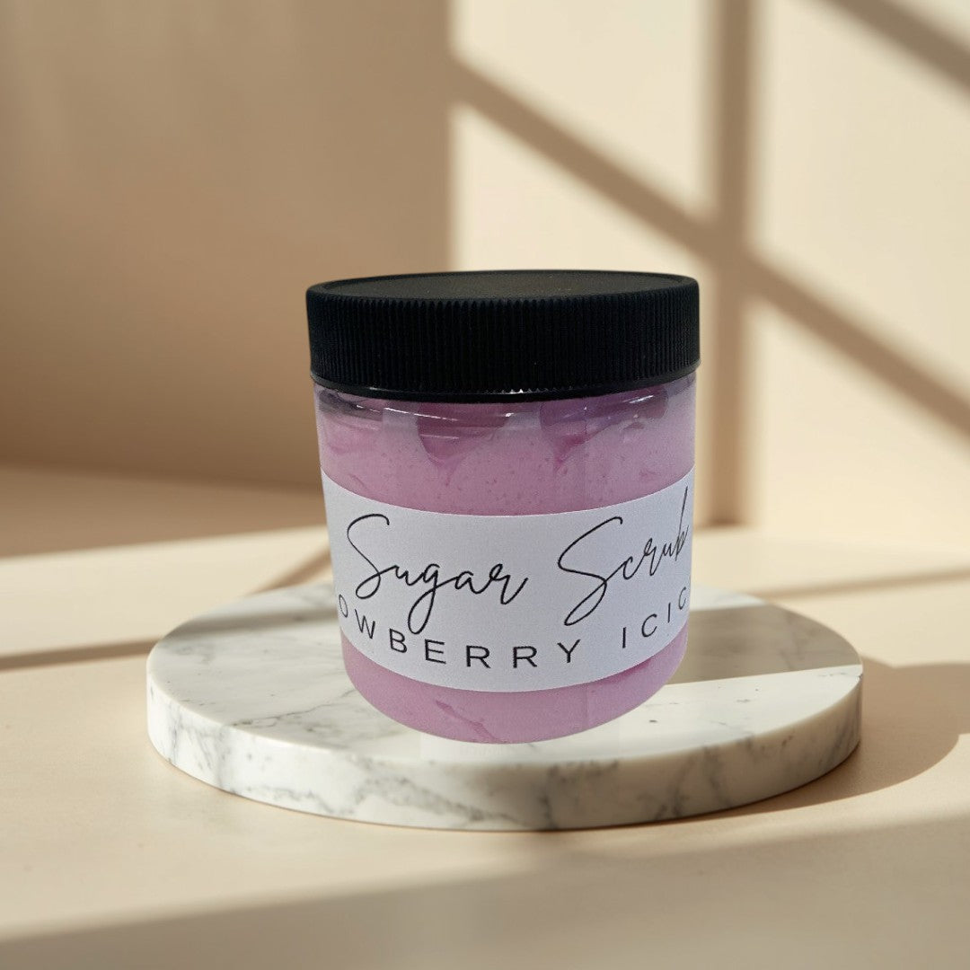 Sugar Scrub | Snowberry Icicles | 4 oz