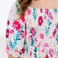Dots & Daisies Smocked Ruffle Dress