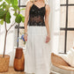 Rhinestone Accent Lace Bralette Top