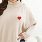 Turtle Neck Long Sleeve Sweater